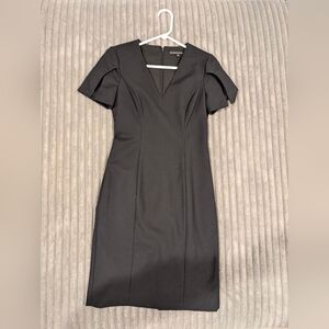 Black Short Sleeve Dress